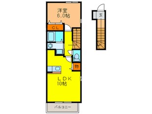 マンダリ－ヌの物件間取画像